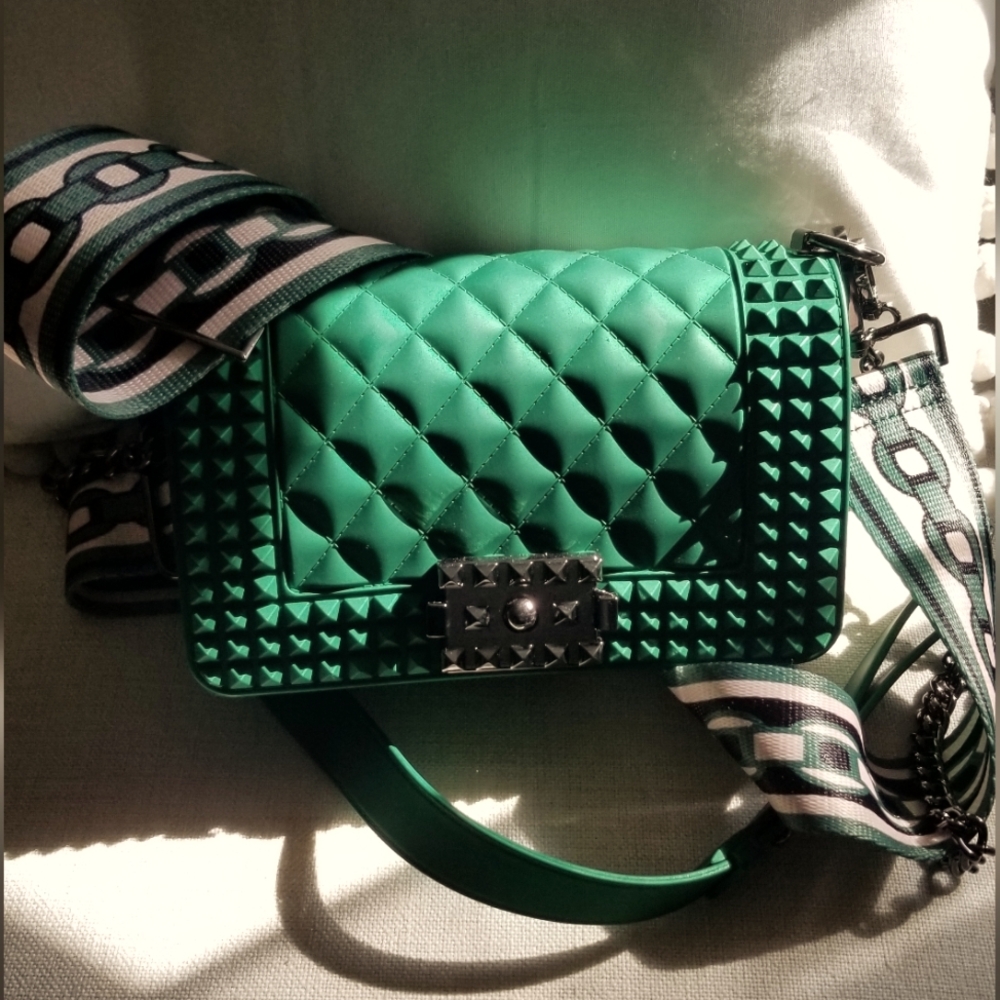 Emerald Diamond Jelly Bag